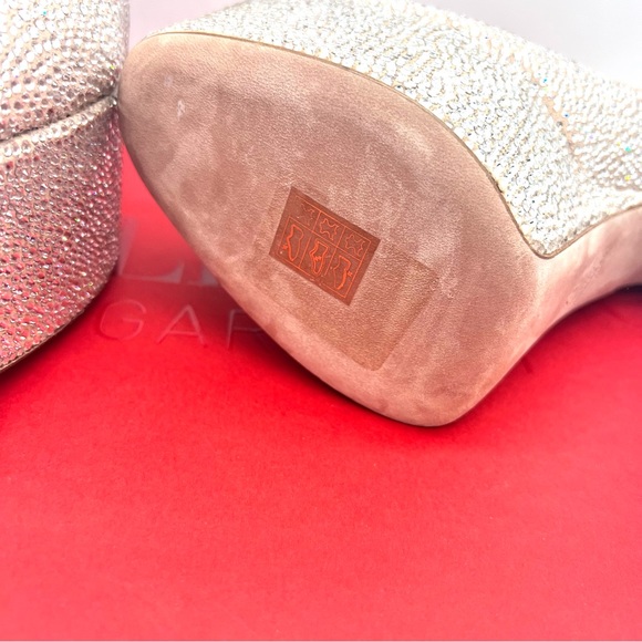 Valentino garavani VALENTINO GARAVANI TAN-GO PUMP WITH CRYSTALS 155MM - Picture 9 of 10